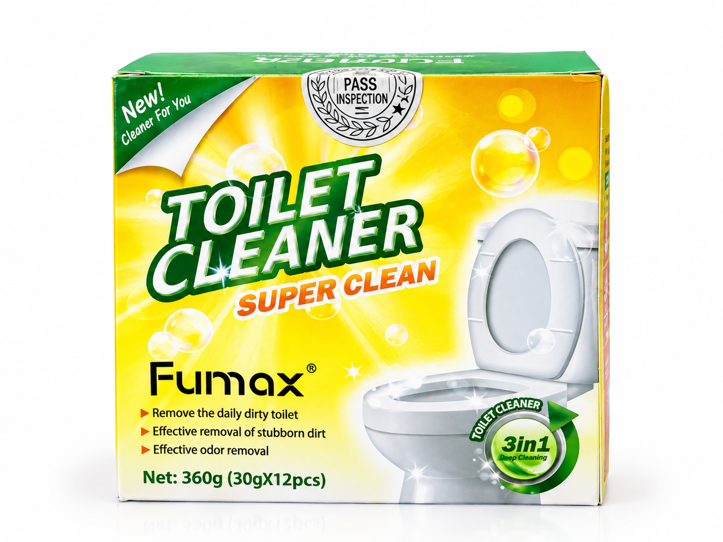 قرص تمیزکننده توالت فرنگی Fumax